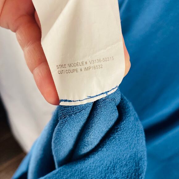 Vince Long Sleeve‎ Blue Teal Career Minimalist Classic Sheath Dress Size XS - Picture 5 of 11